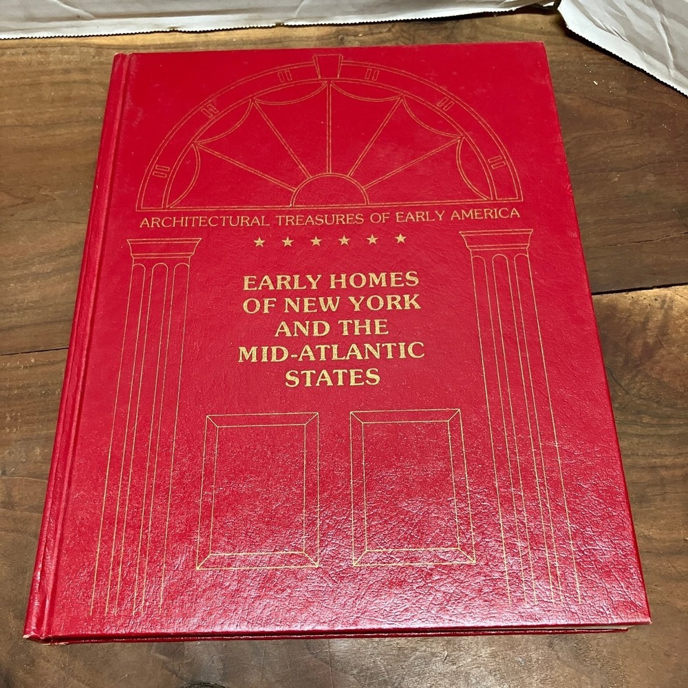 Early Homes of NY Mid-Atlantic States 1977 Architecture History Arno Press